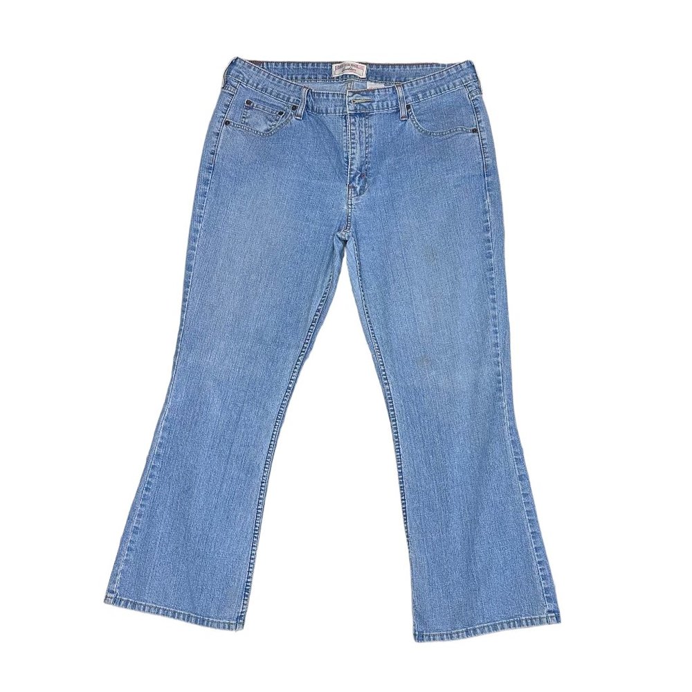 Levi Low Rise Bootcut Medium Wash Jeans